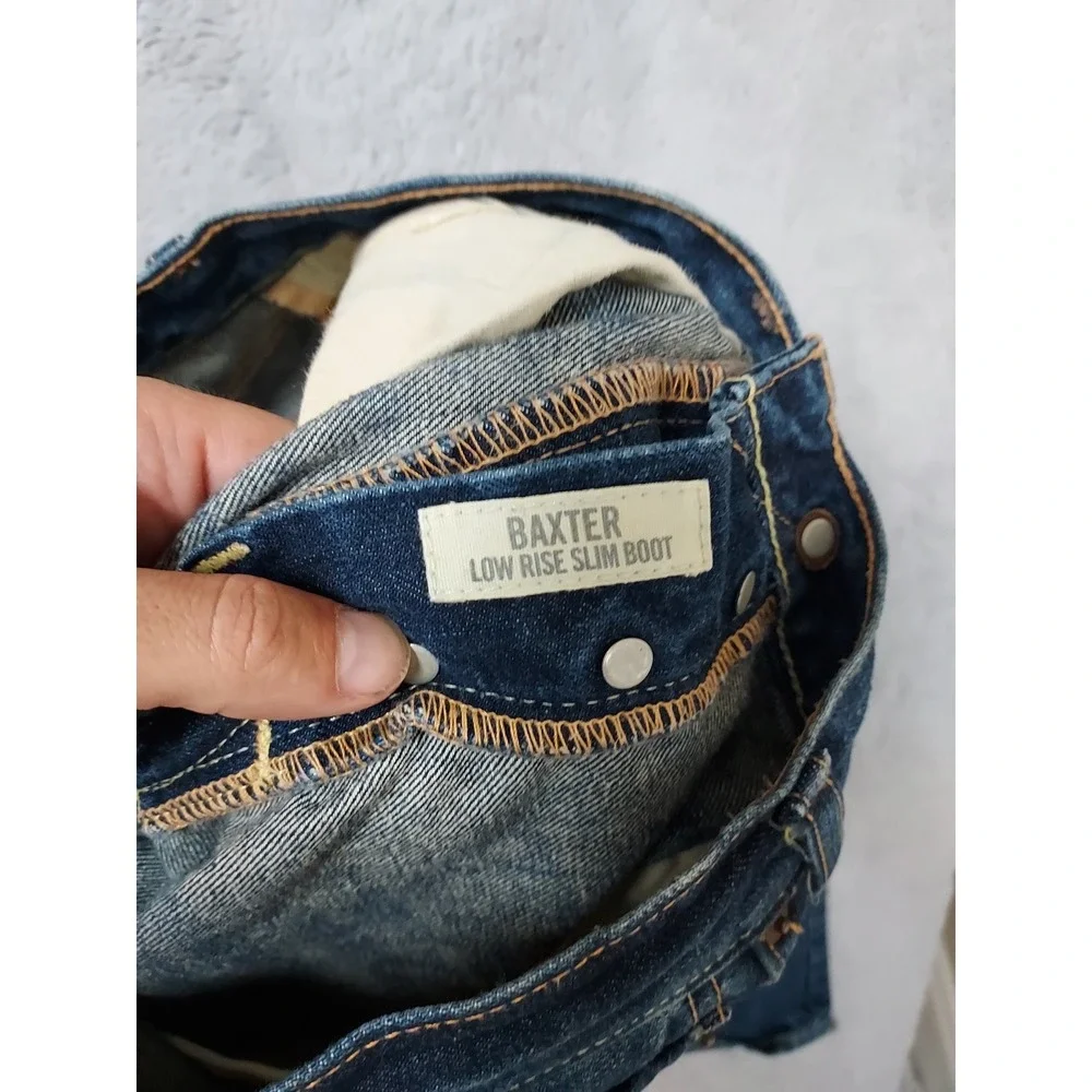 Abercrombie Fitch Jeans Jeans Mens 31x32 Baxter Low Rise Slim Boot Button Fly